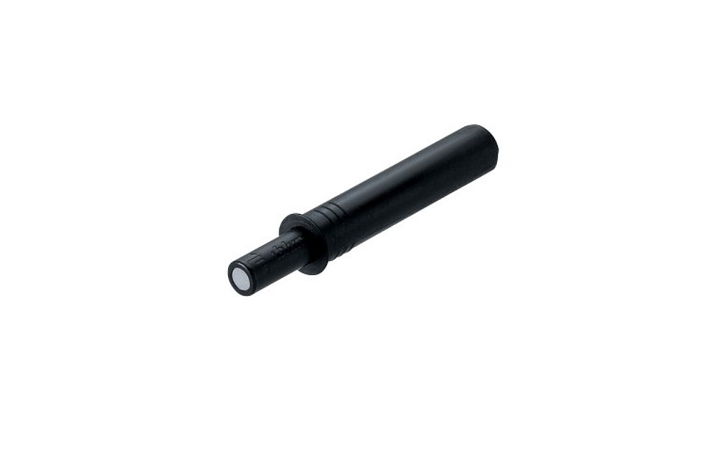 TIP-ON durelių atmetiklis, įgrežiamas 50 mm, su magnetu, juodos spalvos